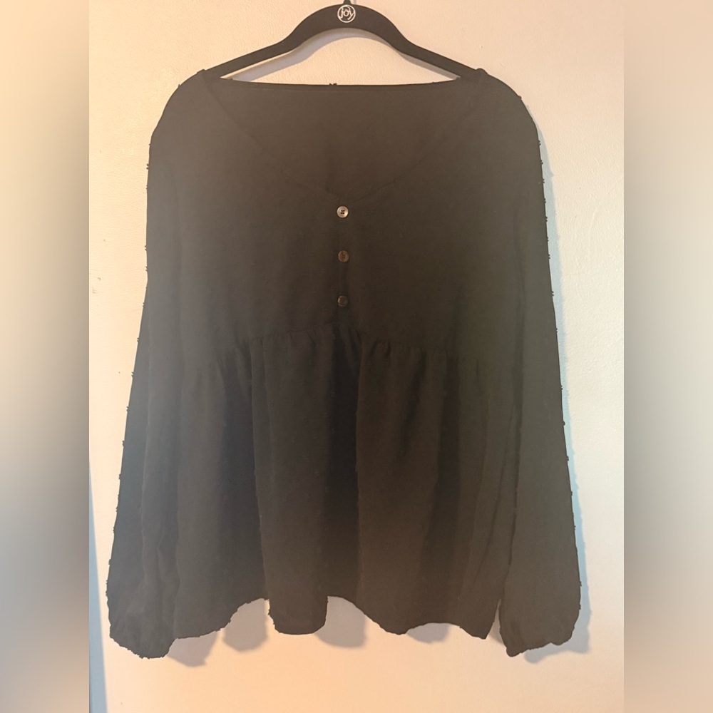 Black Shein Top